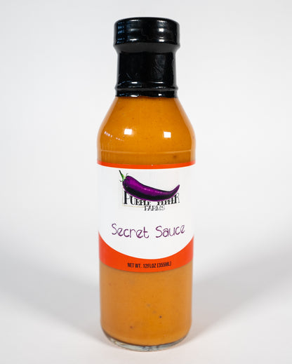 Purple Pepper Farms' Secret Sauce